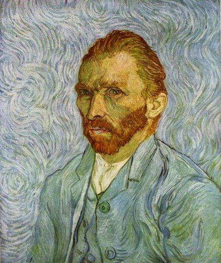 2-Autorretrato-Vincent Van Gogh