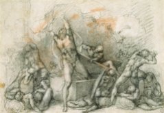 04-Michelangelo-Buonarroti--Drawing---The-Resurrection